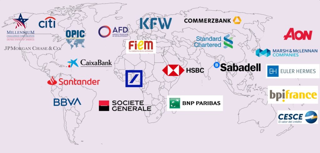 Mapa clientes cofincex Mapa clientes cofincex